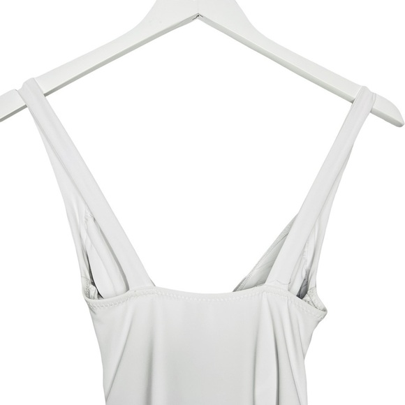 Norma Kamali Twist Mio One-Piece Swimsuit White Size S NWT - Picture 12 of 14
